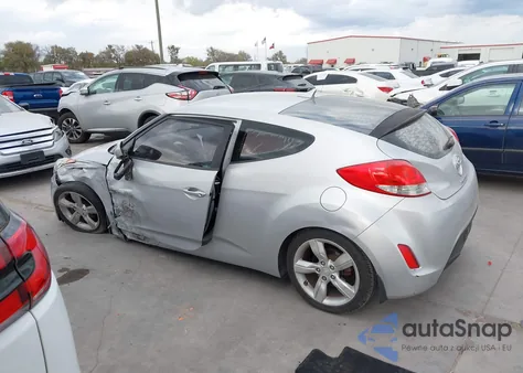 2015 Hyundai Veloster from USA, damaged, VIN KMHTC6AD0FU240073